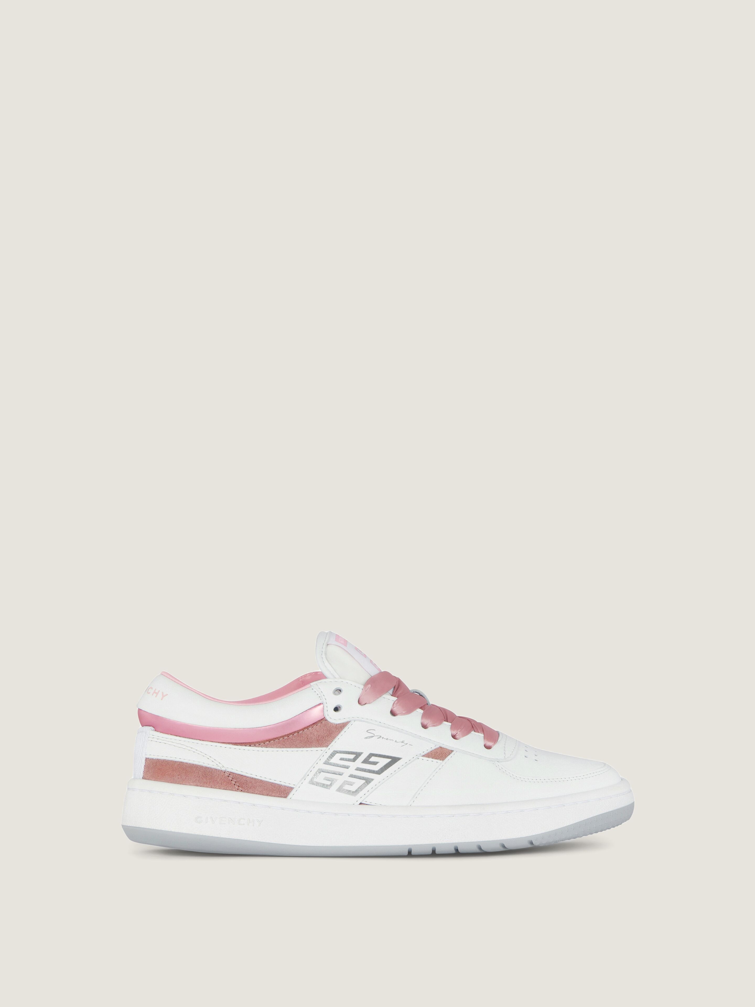 G Move sneakers in mixed leathers